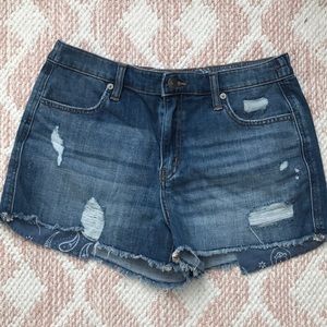 Arie denim shorts